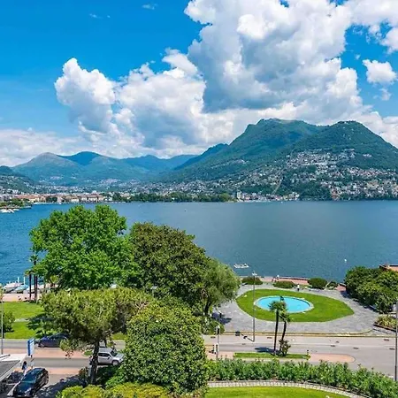 Daire Lakeside Attic Lugano